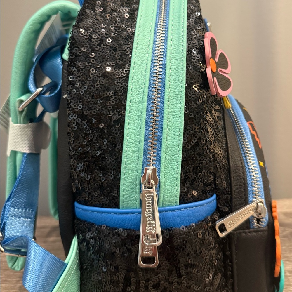 Loungefly Disney Parks Stitch 626 Day Backpack - Picture 3 of 7